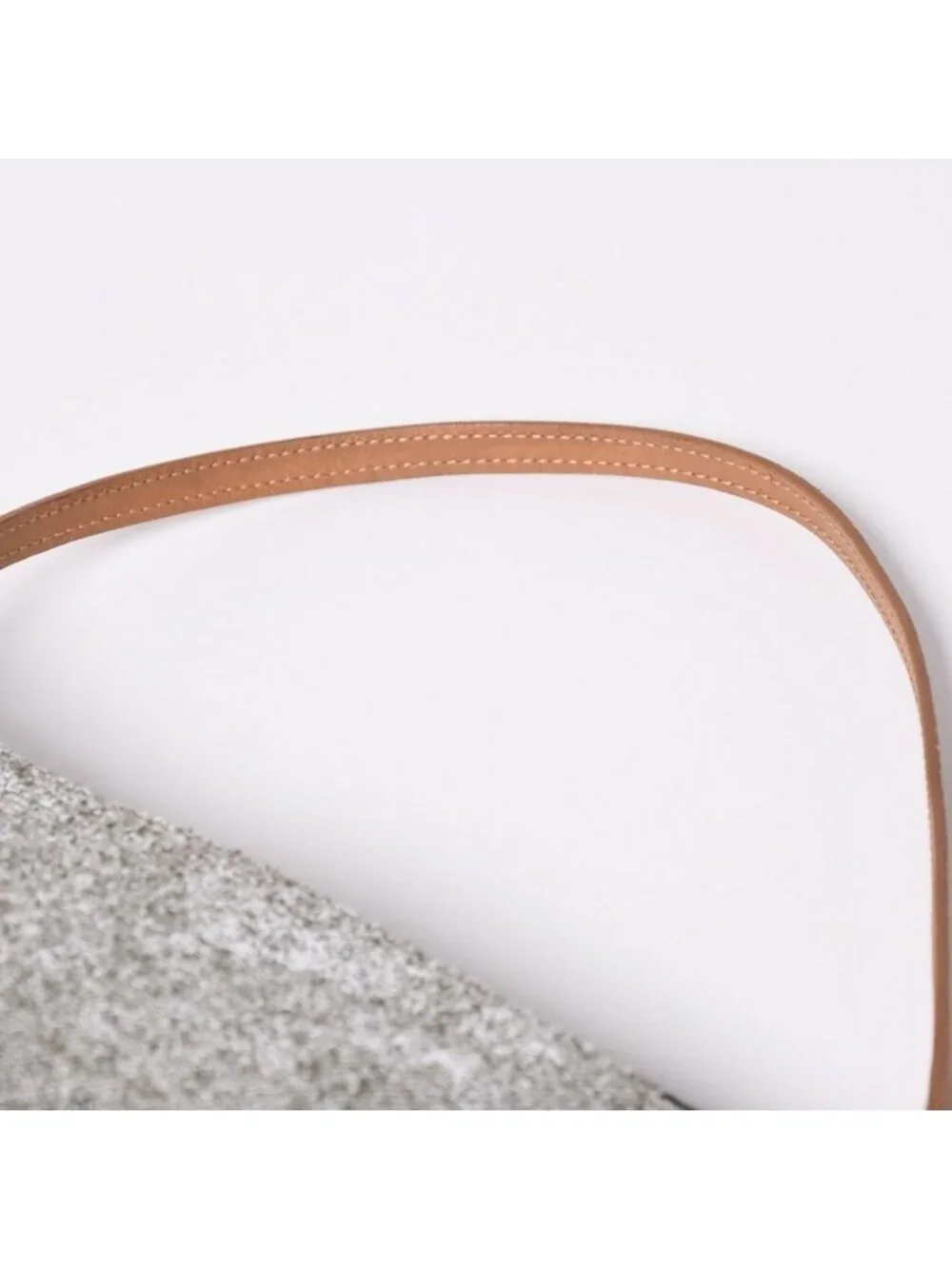 Dior Saddle Pouch Canvas Leather Silver Gold